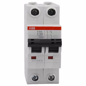 ABB 微型断路器；S202-C100