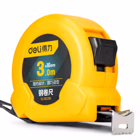 得力 钢卷尺3mx16mm；DL280316（新旧交替，随机发货）