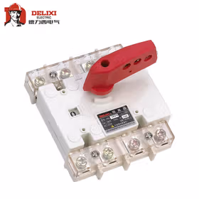 德力西电气 隔离开关；HGL-160/3J 100A 柜外操作