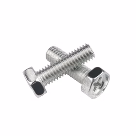 惠象 4.8级 十字凹穴六角头螺栓 GB /T 29.2 全螺纹 白锌 1个 M5-0.8*12