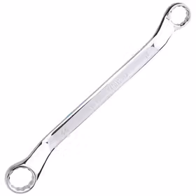 得力 镜面双梅花扳手铬钒钢   19x22mm；DL33220