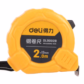 得力 钢卷尺   2mx13mm；DL9002B