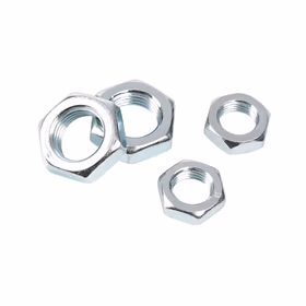 惠象 4级 六角薄螺母 GB6172.1 蓝白锌 1个 M8-1.25