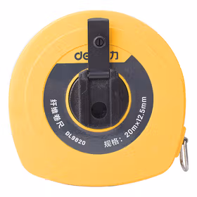 得力 皮卷尺纤维   20mx12.5mm；DL9820