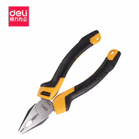 得力 专业级德式钢丝钳铬钒钢   7寸；DL2007Z(新旧交替，随机发货)