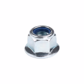 惠象 8级 非金属嵌件六角法兰面锁紧螺母（热处理） GB6183.1 蓝白锌 1个 M6-1