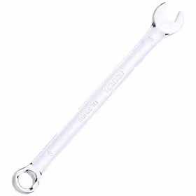 得力 镜面两用扳手铬钒钢   9mm；DL33109