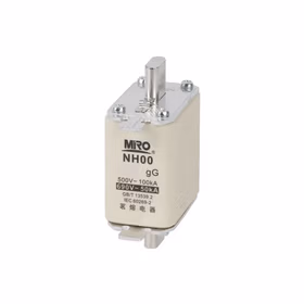 茗熔 方管刀型触头熔断器；NH00 gG 690V/25A