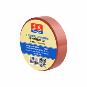 东成 电气绝缘胶带(红色) 0.15mmx18mmx18m；30179506005