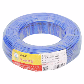 起帆 RV单芯软电线；RV-300/500V-1X0.5 蓝色；