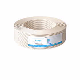 BYNET 2M两兆E1同轴电缆SYV75-2-1单芯64编屏蔽无氧铜导体视频线国标射频DDF信号线100米 BYN-2M-1*1-100m