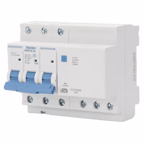 良信电器 带剩余电流保护小型断路器；NDB1LE-63 C40/3PN 30mA/A