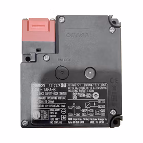 欧姆龙 电磁锁定安全门开关；D4NL-1AFA-B