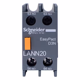 施耐德电气 辅助触点模块；LANN20N