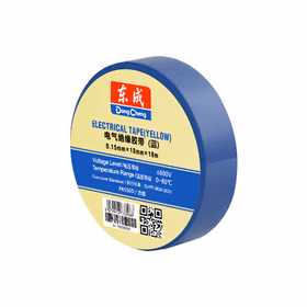 东成 电气绝缘胶带(蓝色) 0.15mmx18mmx18m；30179506008