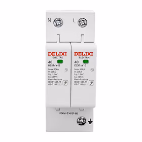 德力西电气 电涌保护器 DZ47sY-II 40kA 2P 385V；DZ47SY2402