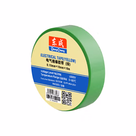 东成 电气绝缘胶带(绿色) 0.15mmx18mmx18m；30179506011