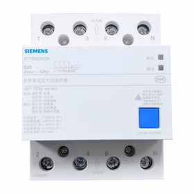 西门子 自恢复式过欠压保护器；5TT5 OUPA 63A TPN CN