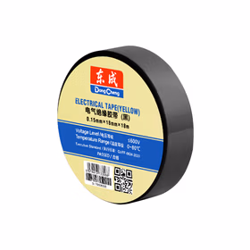 东成 电气绝缘胶带(黑色) 0.15mmx18mmx18m；30179506004