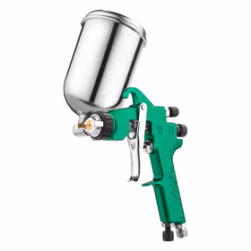 五福气动喷漆枪W-71CG(1.3mm)油漆高雾化上壶气泵喷壶家具面漆喷枪