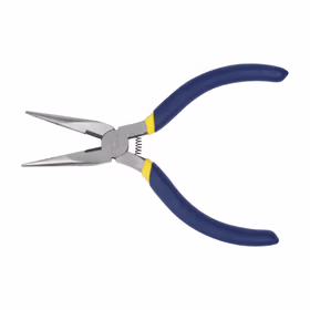 长城精工 Cr-V美式精抛双沾塑柄迷你尖嘴钳4.5寸；212004