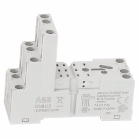 ABB 继电器附件，底座；CR-M3LS