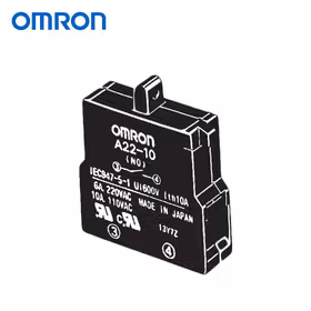 欧姆龙 按钮开关附件,开关单元；A22-01