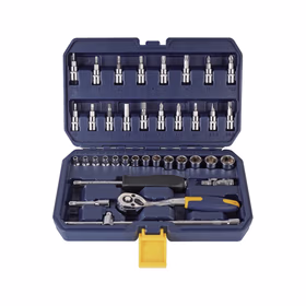 长城精工 38件6.3mm(1/4")公制综合套筒组套；405038