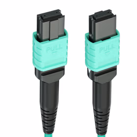 广昌兴（G.C.X）电信级mpo-mpo光纤跳线om3万兆多模100g 12芯 10m 低烟无卤支持40g光模块兼容MTP-MTP连接线