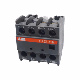 ABB 交流接触器附件,辅助触点；CA5X-31M
