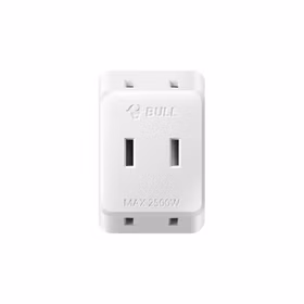 公牛 一转三转换插头 插座电源转换器 无开关 10A 250V；GN-A230