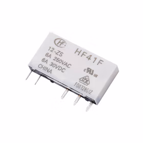 宏发 超薄中间继电器；HF41F/12-ZS