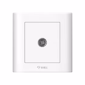 公牛 一位电视插座；G32T103 白色