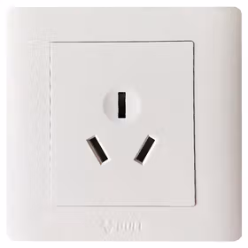 公牛 一位三极插座 16A 250V；G32Z104/G32Z104S 白色