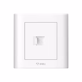 公牛 一位电话插座；G32T101 白色