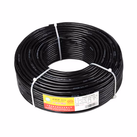 起帆 HX-TRVVP拖链电缆；HX-TRVVP-4X6-黑色；100米/卷