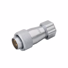 威浦 WS16型2针直式金属软管插头；WS16J2TP