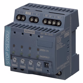 西门子 带单通道信息功能的选择模块 SITOP PSE200U，DC 24V/4x3 ... 10A
