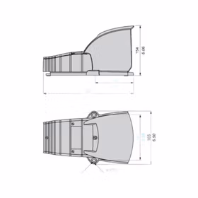 施耐德电气 脚踏开关；XPEG510