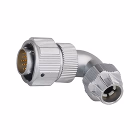 威浦 WY16型9针弯式夹爪紧固插头；WY16J9TU