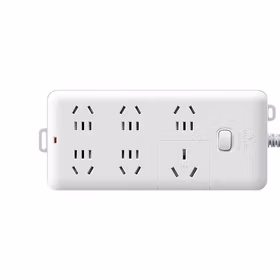 公牛 大孔距大功率插排插座插线板 6位总控 5位10A 1位16A 250V；GN-B15D 5米