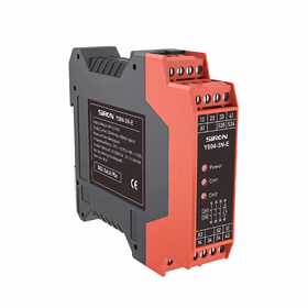 胜蓝SiRON 安全继电器模块，三组常开一组常闭双通道PNP输入;    Y804-3P