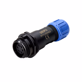 威浦 SP13型6孔电缆对接插座C；SP1311C/S6，（插座带护盖）