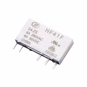 宏发 超薄中间继电器；HF41F/24-ZS