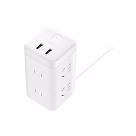 公牛 魔方插座转换器 6位+2位USB；GNV-UU2126 1.8米 白色