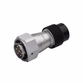 威浦 WY16型7针直式塑料软管插头；WY16J7TB