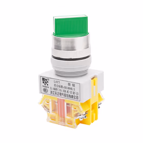 天正电气 按钮LAY7系列；LAY7-11X/21 旋钮 (绿)