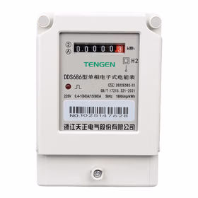 天正电气  DDS686系列DD系列电子表；DDS686-4G(A7) 220V 15(60)A 2级新型