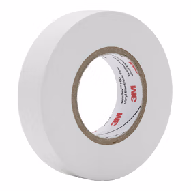 3M 160PVC电气绝缘胶带,白 18MMX20M,10卷/筒（1600升级款）