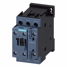 西门子 接触器DC220V  11kW 400V辅助触点1个常开触点+1个常闭触点,3极规格S0螺丝端子；3RT60261BM40